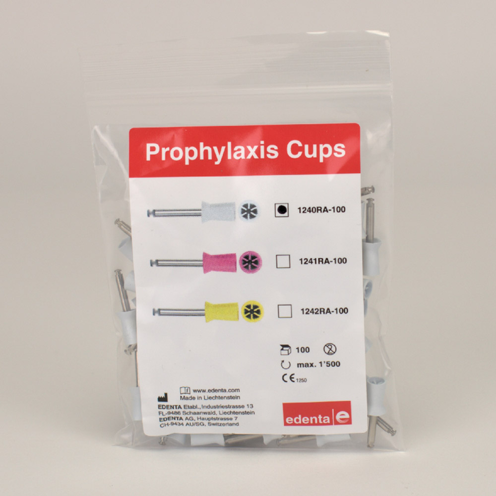 Prophy polijster wit 1240, 100 stuks