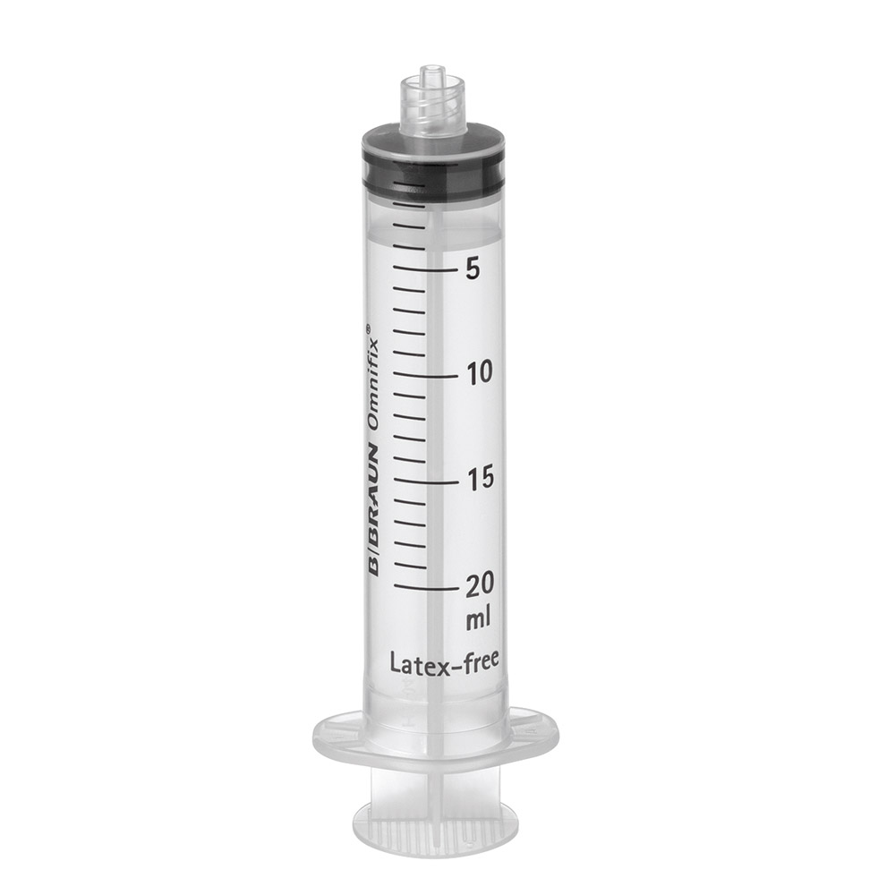 Omnifix Luer lock spuiten, 20ml. 100st.