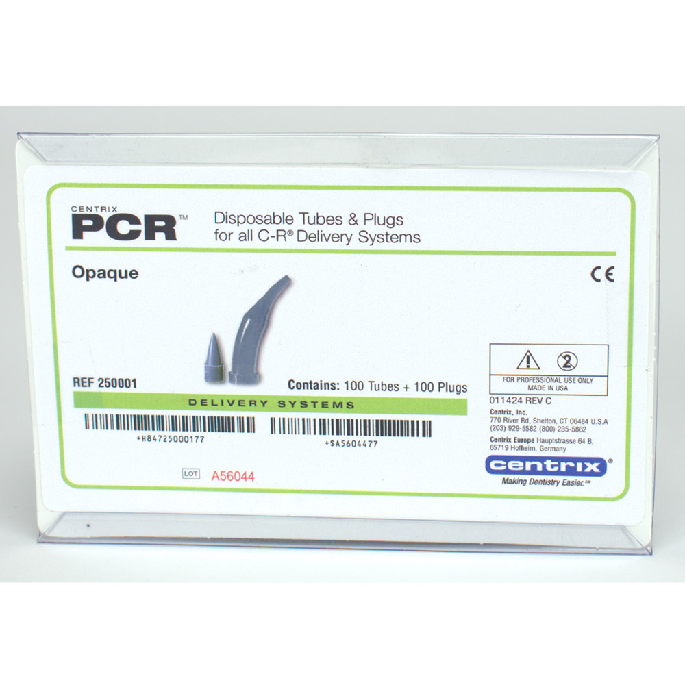 PCR ondoorzichtige buis- en doppenpunten, 100 stuks