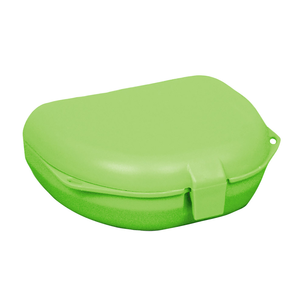 Flatte spangenbox neon-groen, 12 stuks