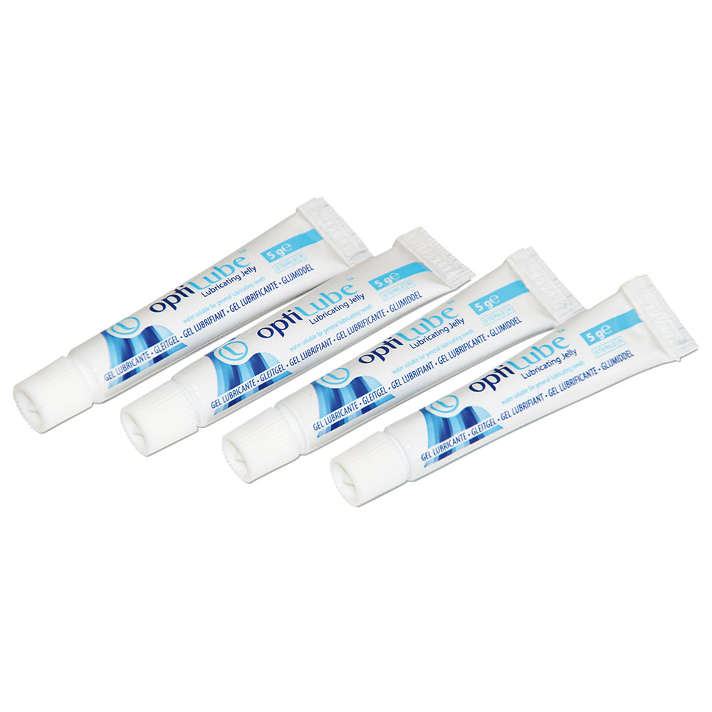 Smeermiddel kofferdam glijmiddel, 4 x 5 ml