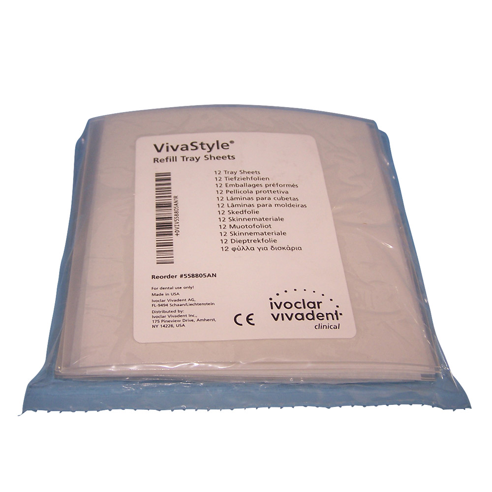 VivaStyle 16% Tray Sheets, 12 stuks