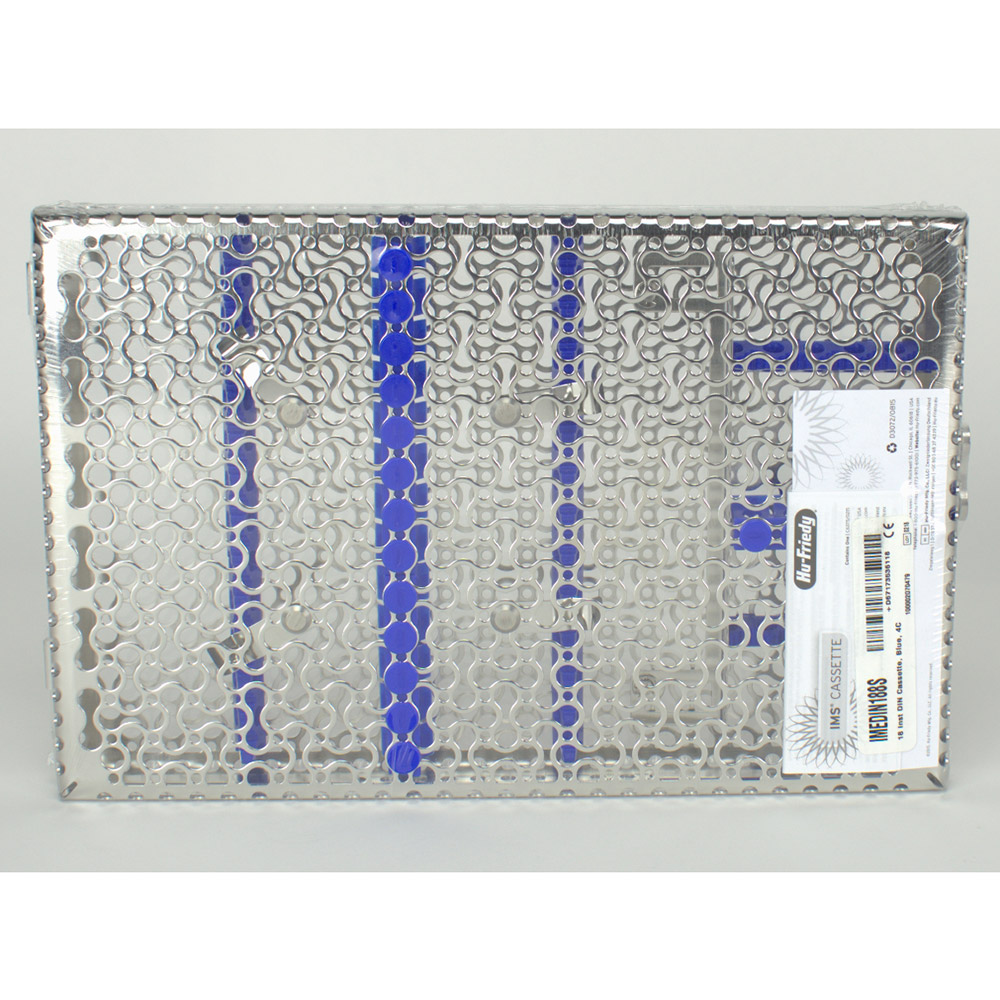 IMS Kassette Infinity Chirurgie DIN 18 instrumenten blauw, stuk