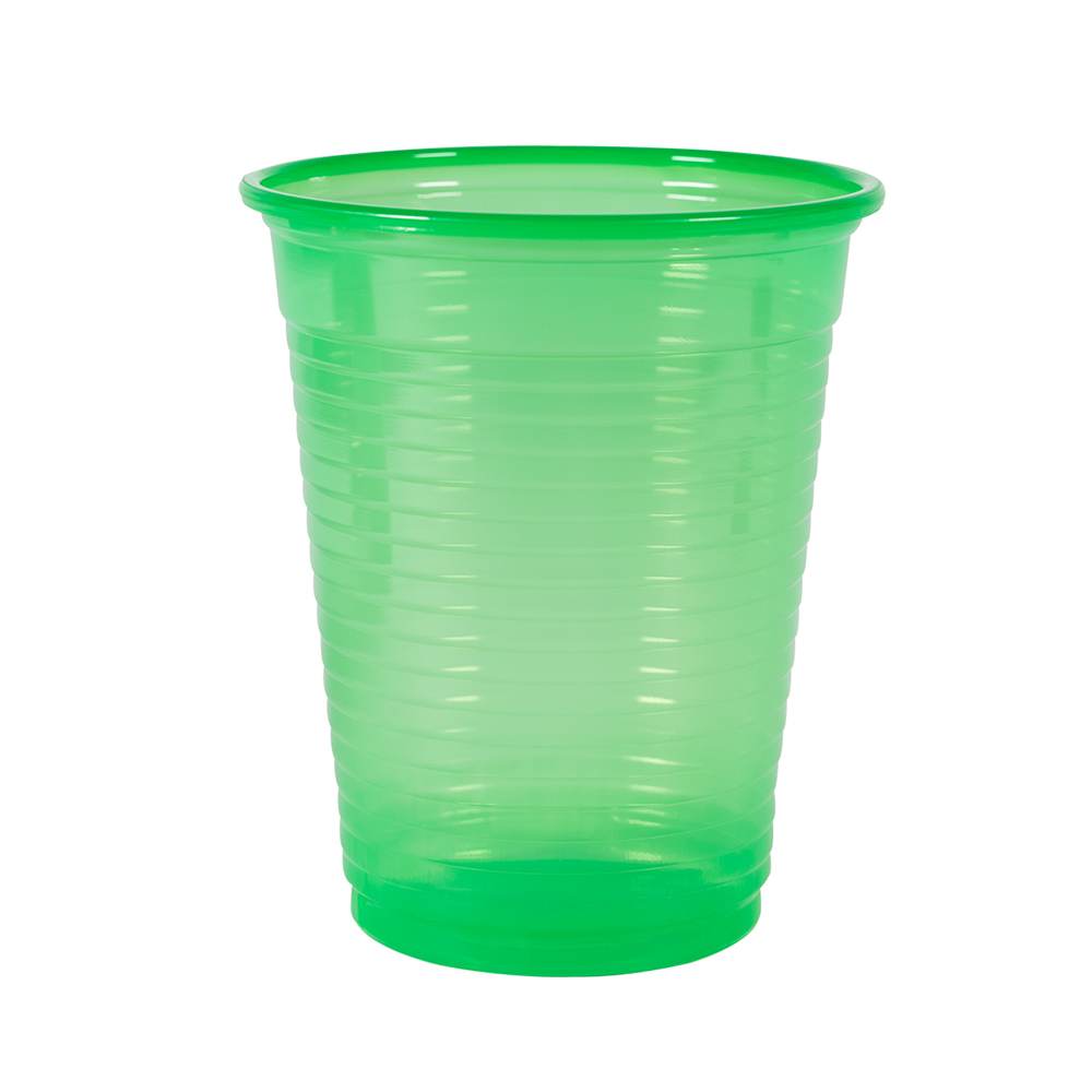 Monoart drinkbeker 200 ml groen, 100 stuks