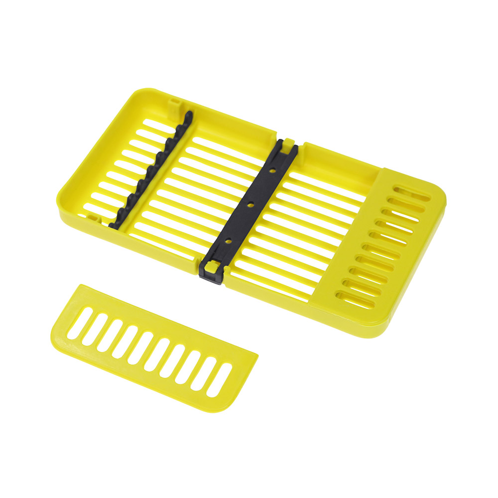 Compact tray-cassette neon geel, stuk