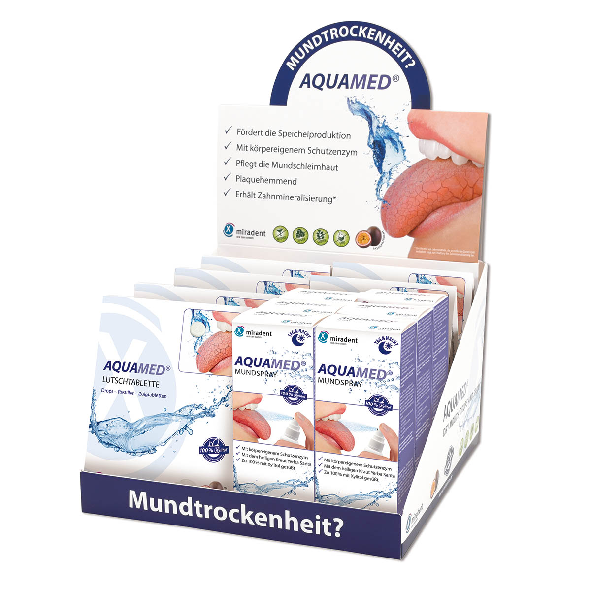 Miradent Aquamed Combi-display, set
