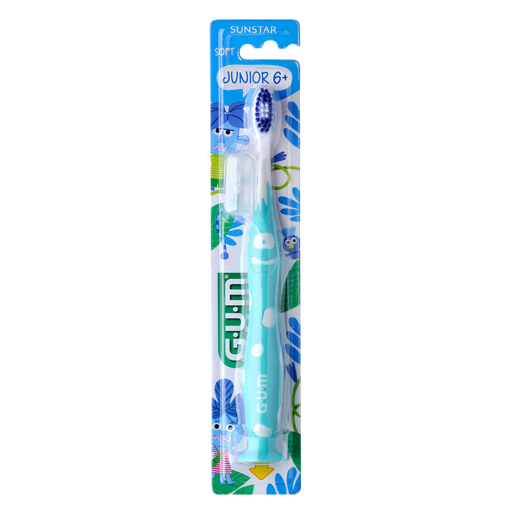 GUM Junior Monster Tandenborstel 7-9 jaar, 12 stuks