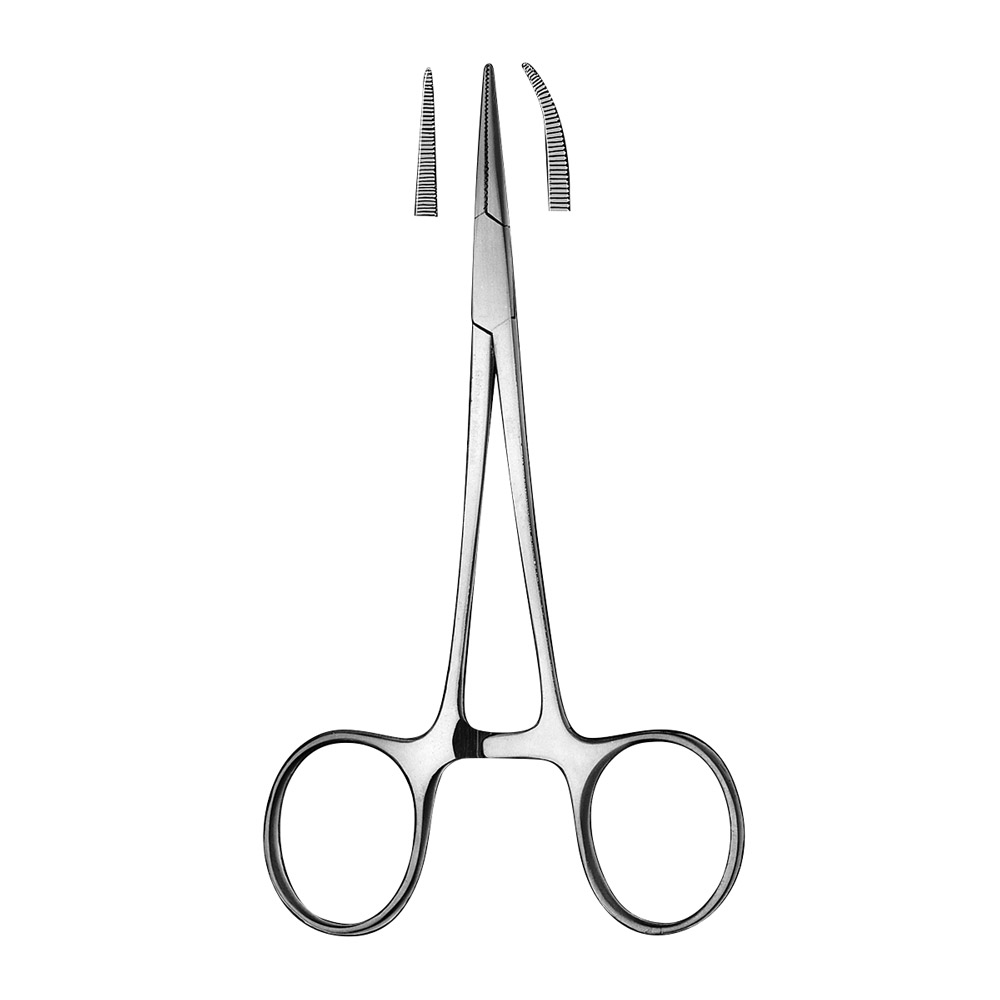 Arterieklem gebogen 1894a 12,5 st