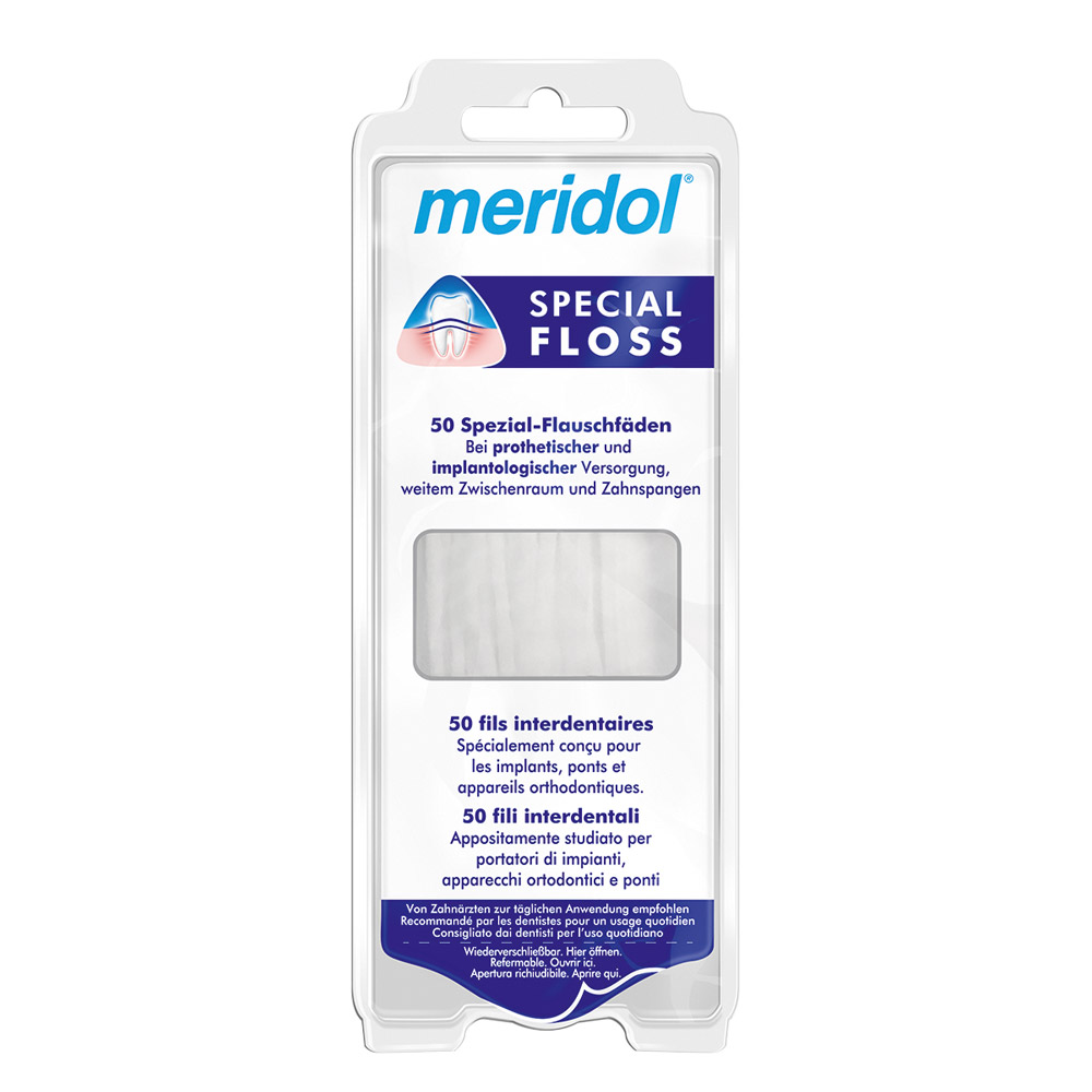 Meridol Spezial Floss 50 stuks