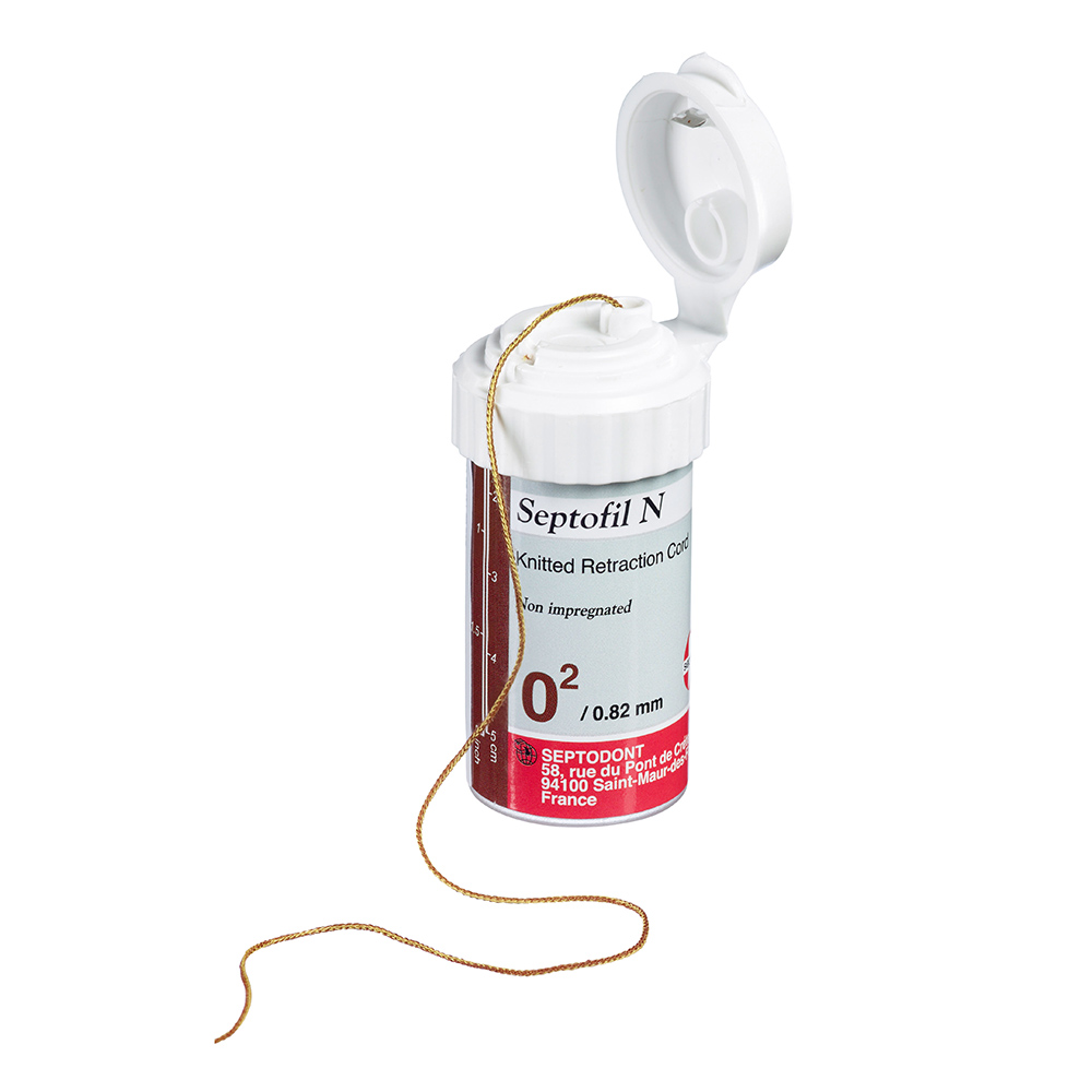 Septofil N 02 D0,82mm mittel braun Dose