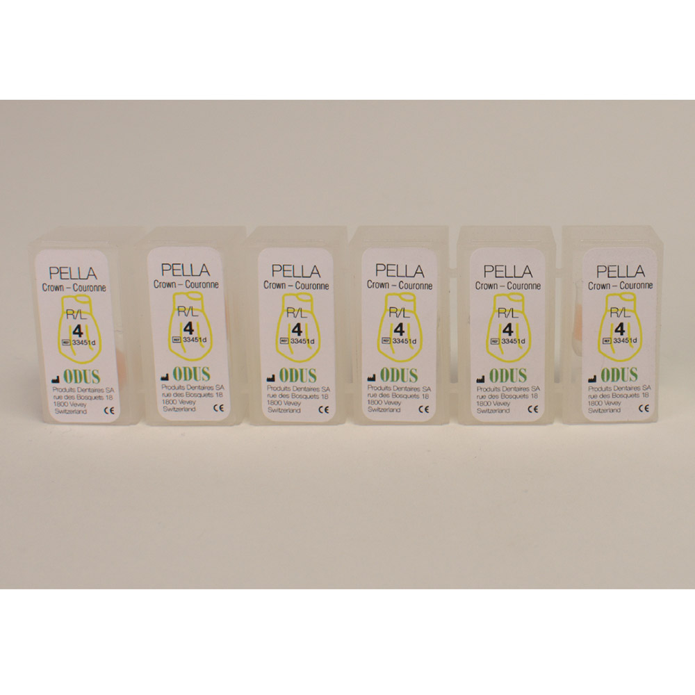 Odus Pella kronen nr. 4, doos met 6 paar