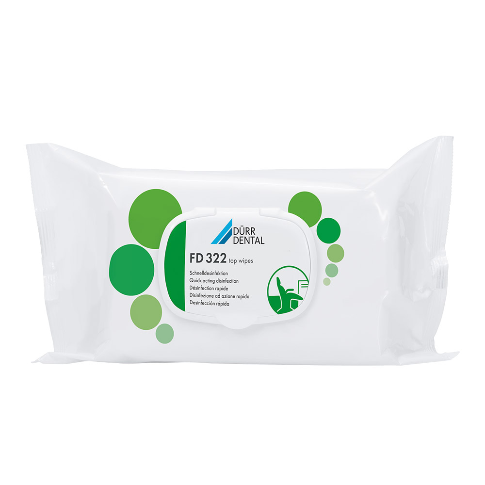FD322 top wipes. Verpakking 50 doekjes