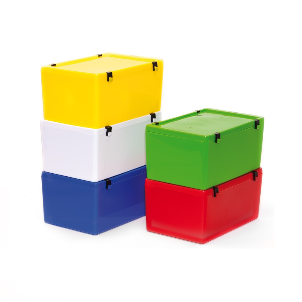 Containerdeksel 3 voor 4,5 L wit, stuk
