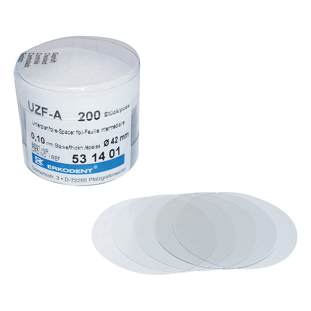 UZF-A 42 x 0,10 mm helder, 200 stuks