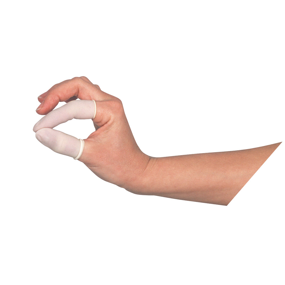 Vingerlingen Latex poedervrij M, 100 stuks