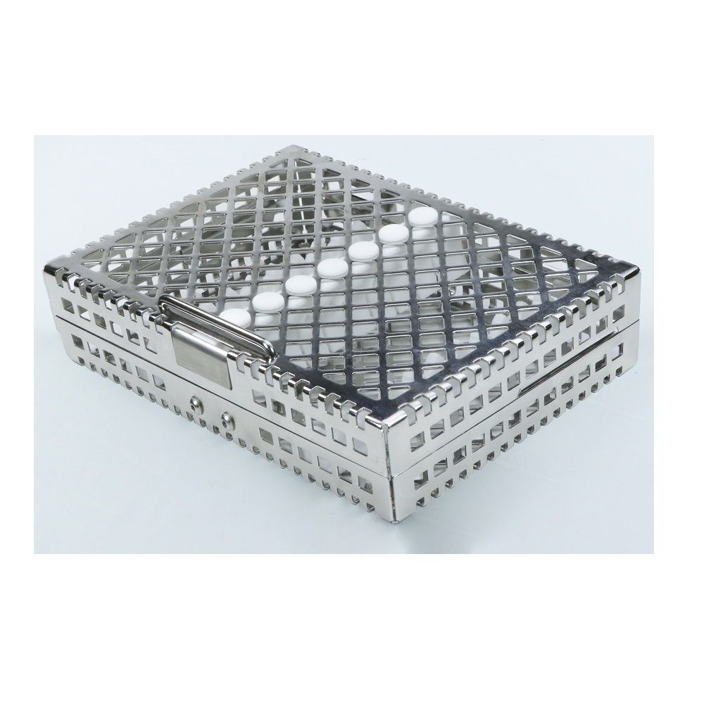 Steri-Wash-Tray Clip M voor 10 instrumenten 190x140x34 mm wit, stuk