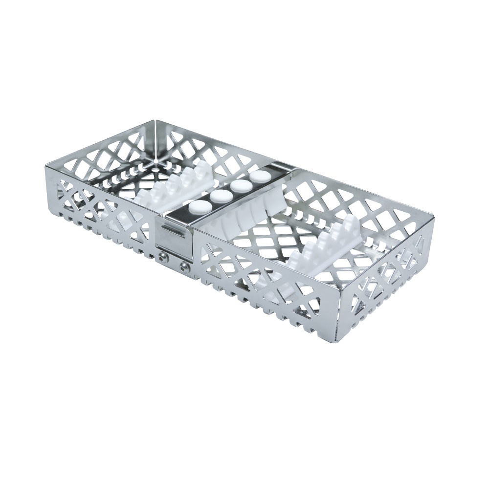 Steri-Wash-Tray Clip S6 voor 6 instrumenten 190x90x34 mm wit, stuk