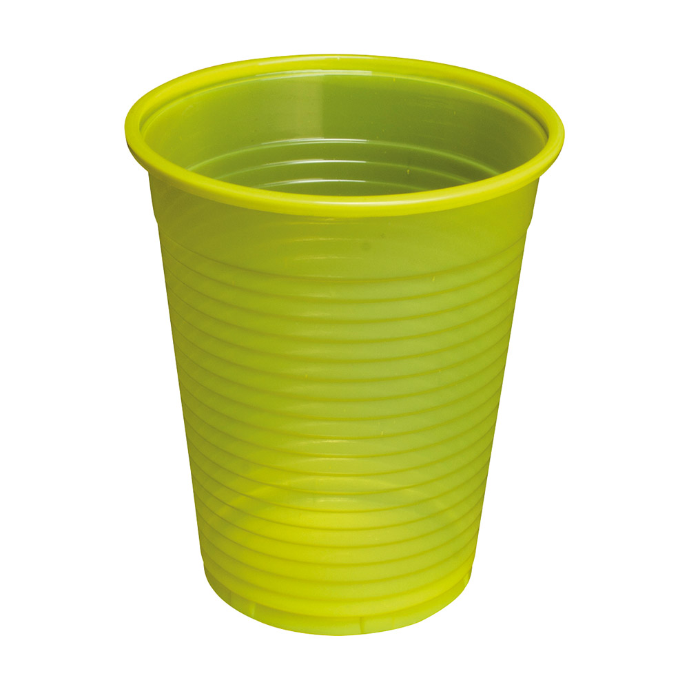 Monoart drinkbeker 180 ml geel, 3000 stuk