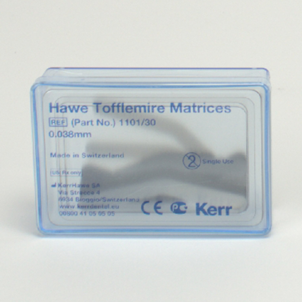 Tofflemire Matrizen 1101 Hawe, 30 stuks