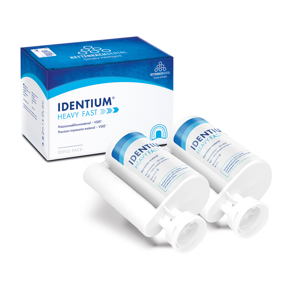 Identium Heavy Fast Patroon, 2 x 380 ml Refill