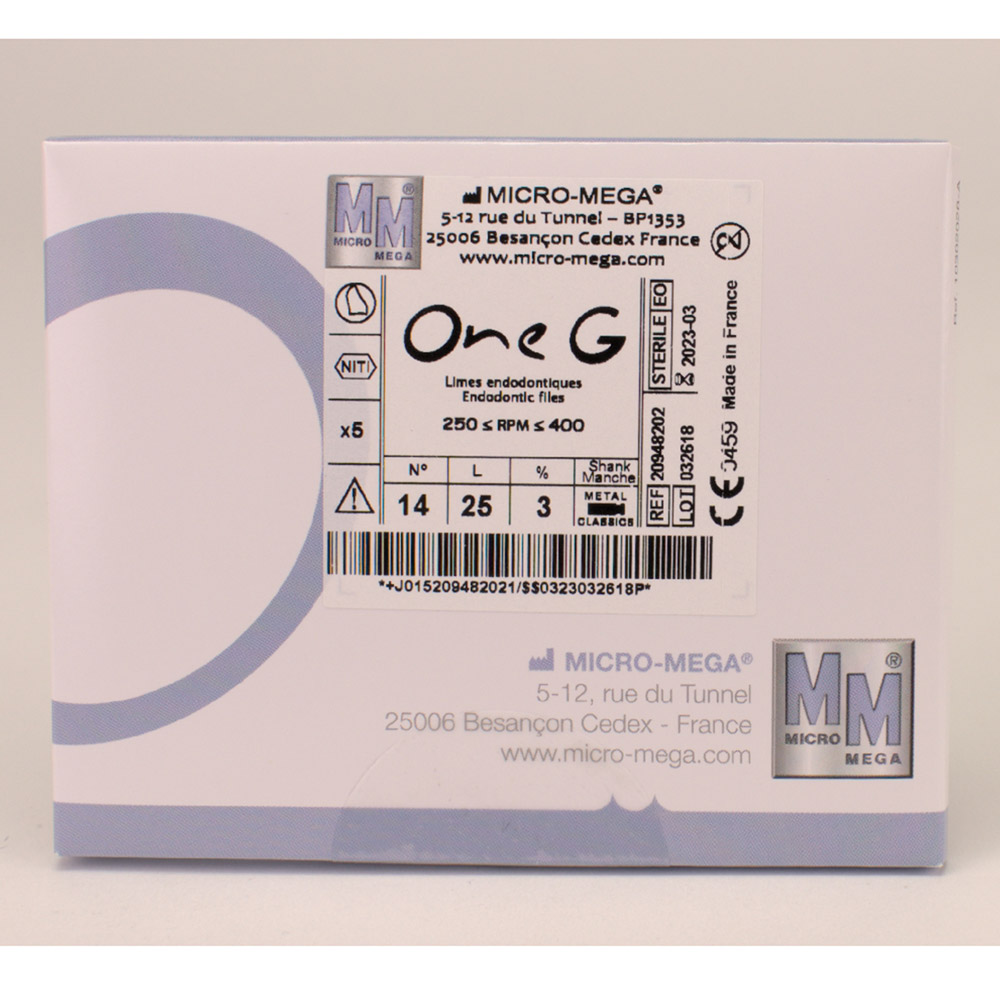 B5 One G 3% 14/25 mm Classics steriel, 5 stuk