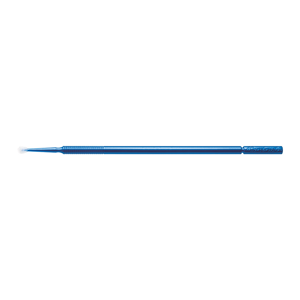 Microbrush plus regular blauw, 100 St.