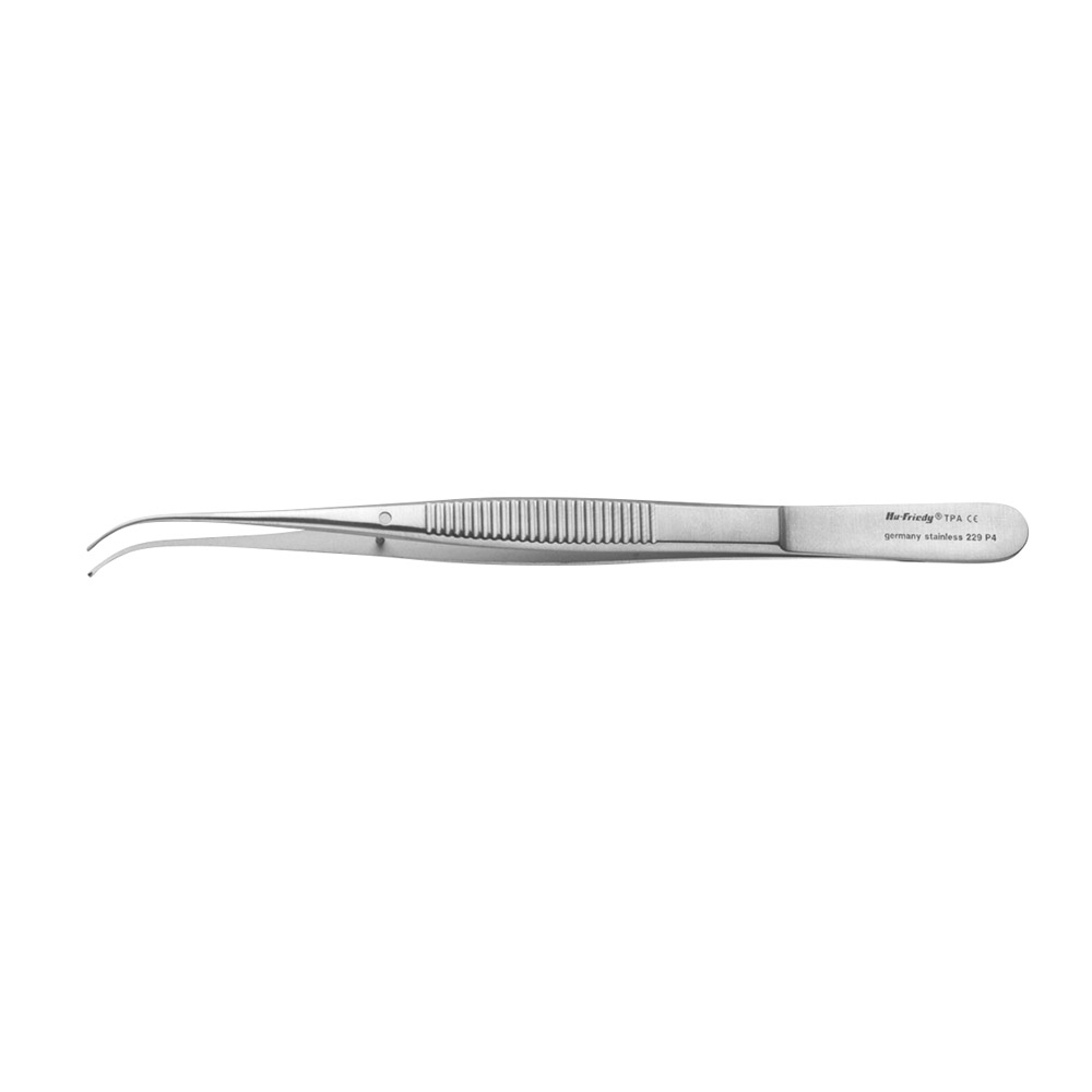 Chirurgische pincet 14,5 cm fijn gebogen St