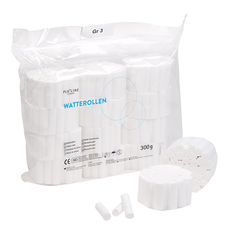 PLULINE Wattenrollen maat 3, 300 g