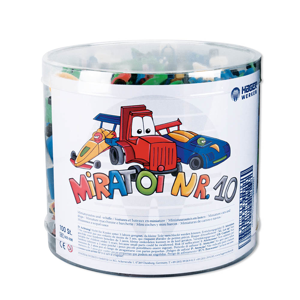 Miratoi Nr.10 Auto's/Schepen, 100 stuks