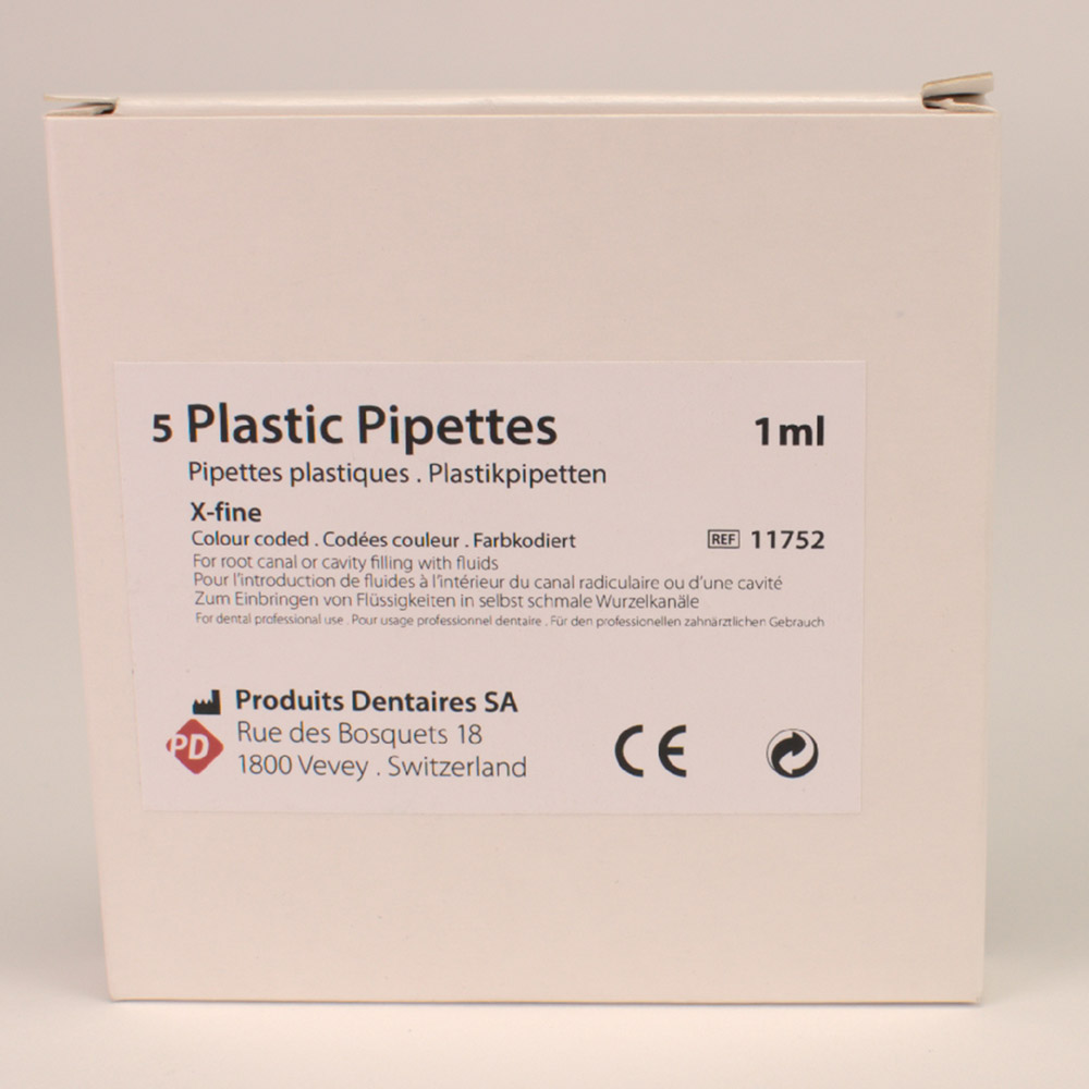 Einmal-Pipetten Plastik X-Fein, 5 stuks