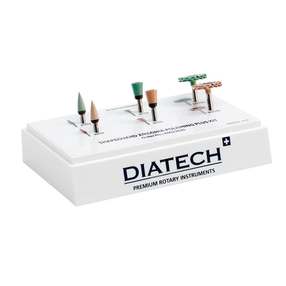Diatech ShapeGuard Zirconia Polijstset Plus, Kit