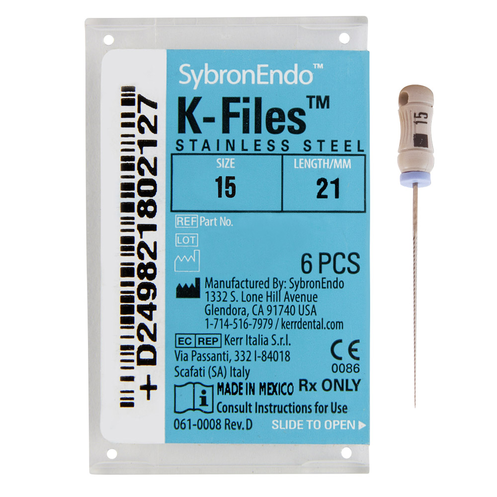 K-Vijlen 015 21 mm, 6 stuks