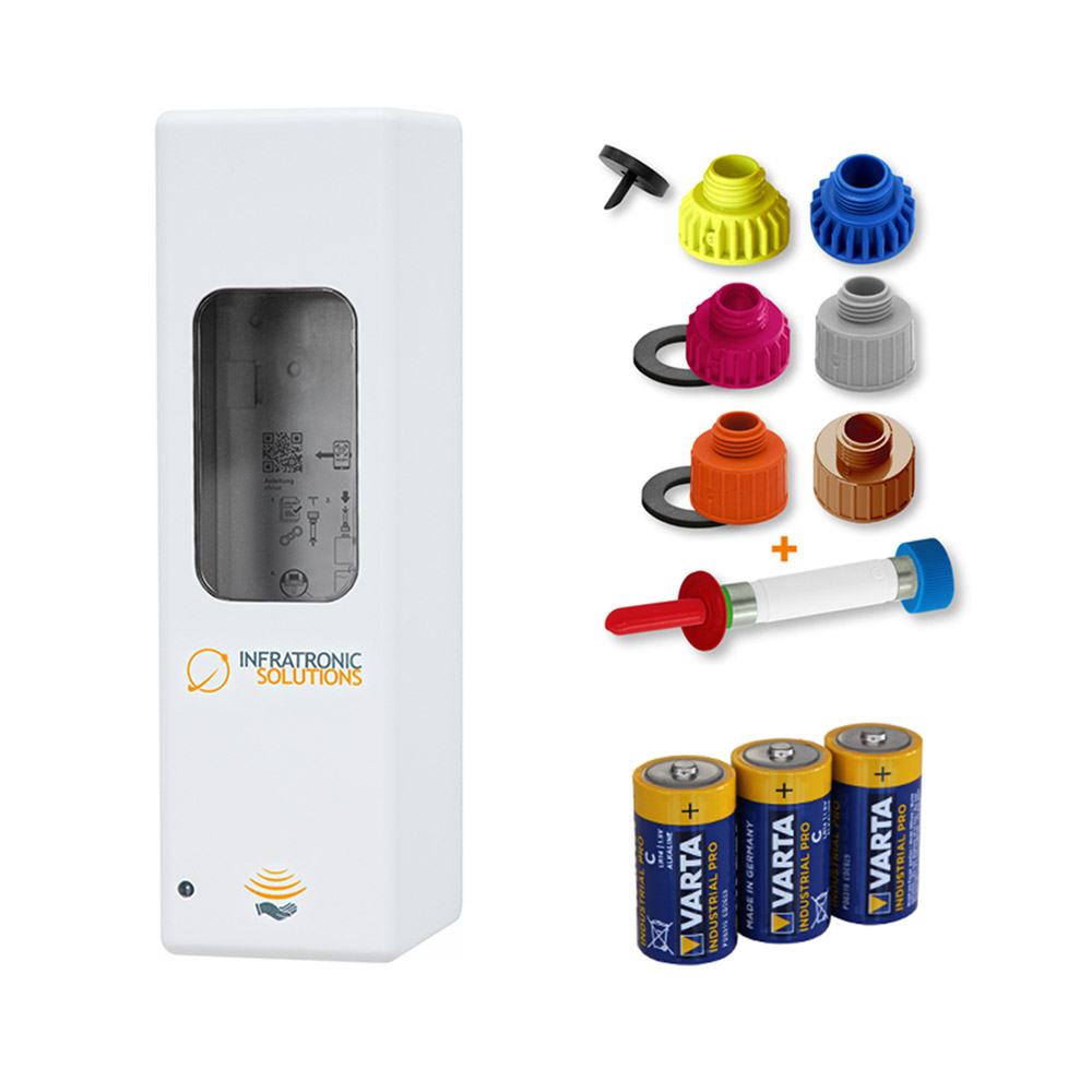 Hygienespender IT 1000 AW Euro-2 wit batterij, stuk
