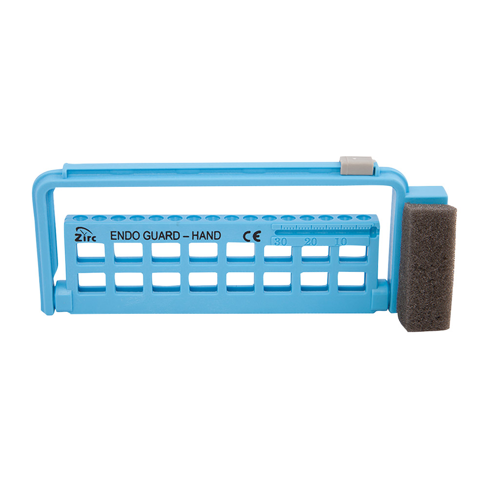 Steri endo guard hand neon blauw st