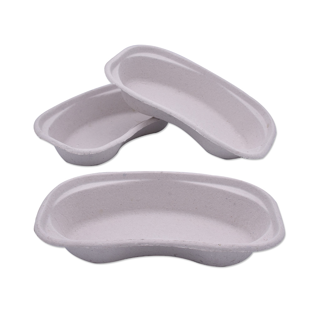 Bio Bowl nierbekers van papier, 50 stuks