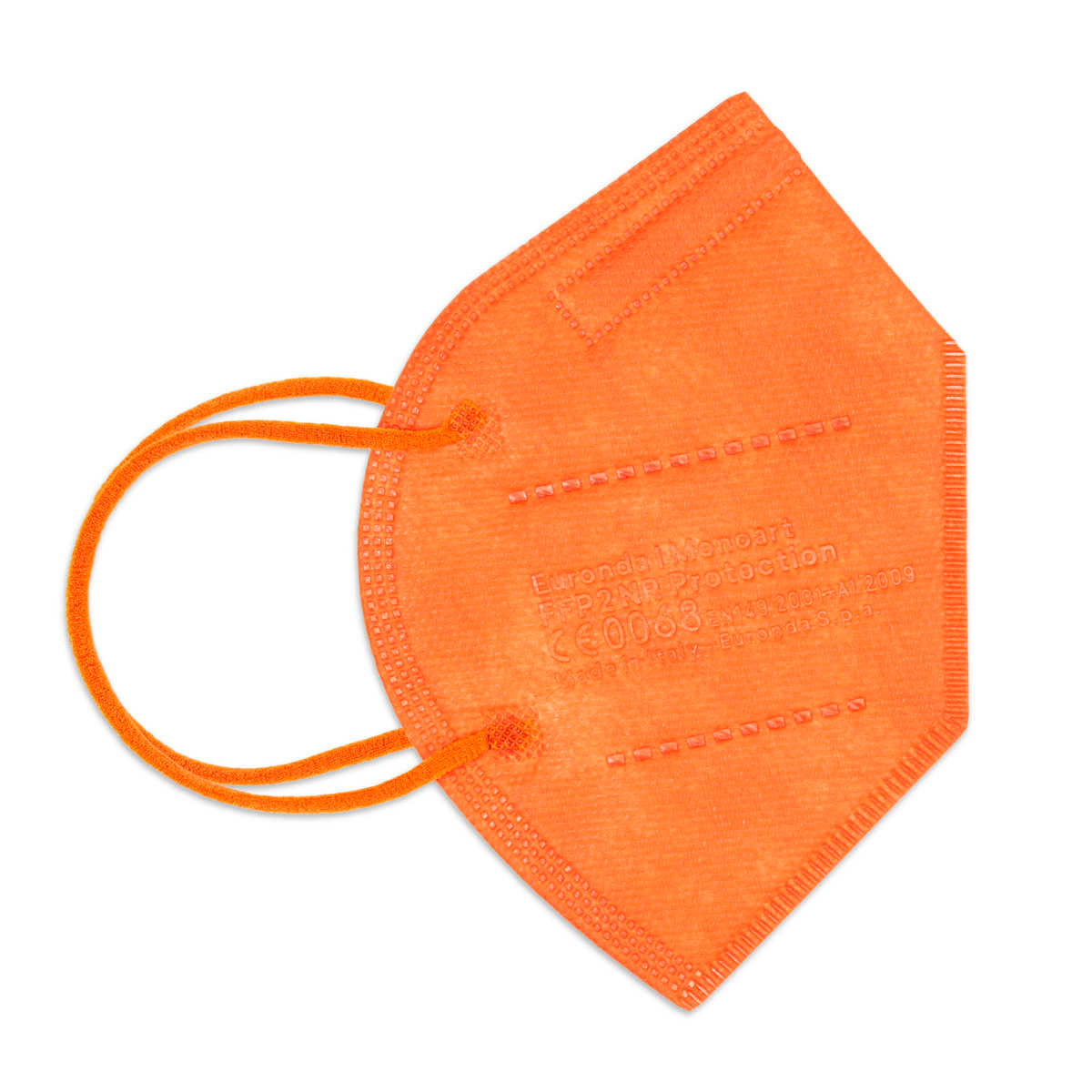 Monoart Schutzmaske FFP2 NR Bescherming oranje, 10 stuks