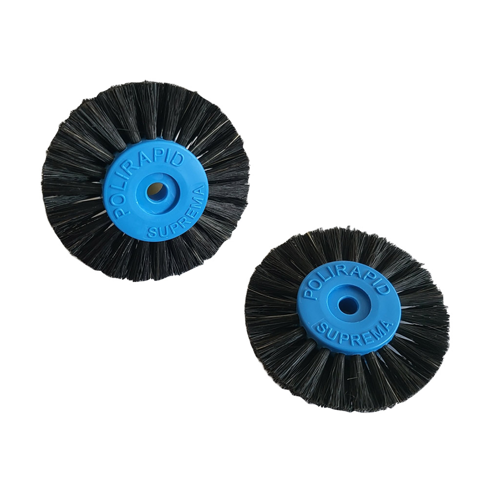 Polijstborstel Suprema kunststofkern spits 2/28/55 mm, 6 stuks