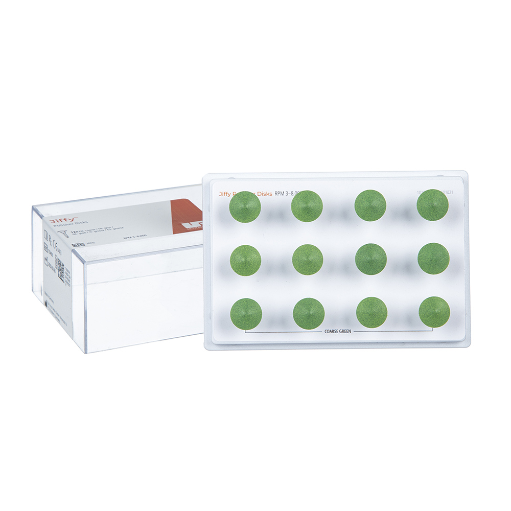 Jiffy Polijstschijf grof, 12 stuks