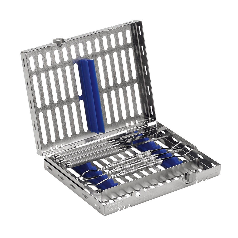 IMS Kassette Signature 1/2 DIN 8 instrumenten blauw, stuk