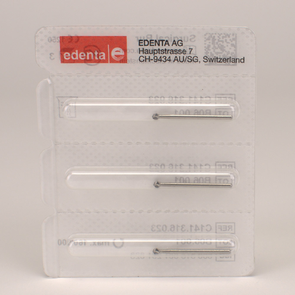 Chirurgische frees FGXL C141 023, 3 stuks
