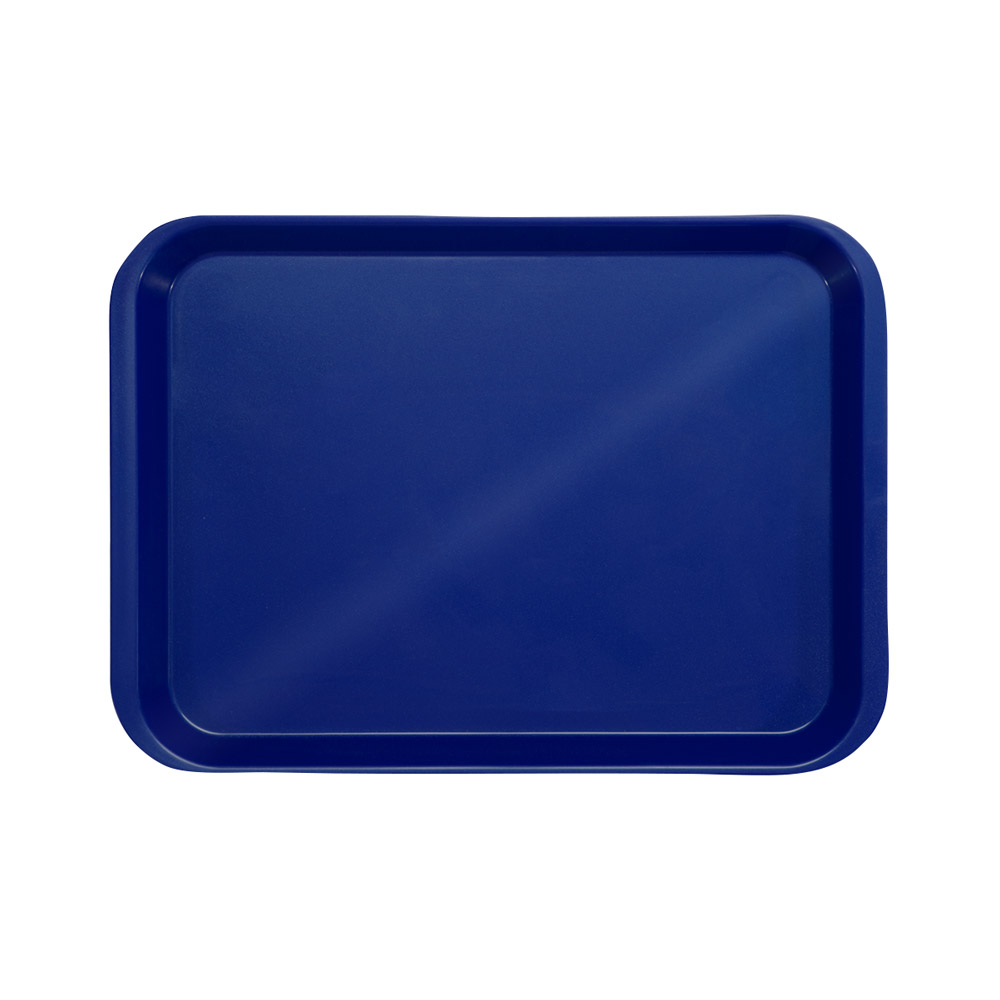 Behandeltray zonder indeling donkerblauw, stuk