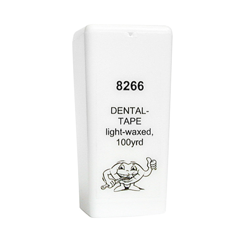 Dental Tape tandband gewaxt, 100 Yard dispenser