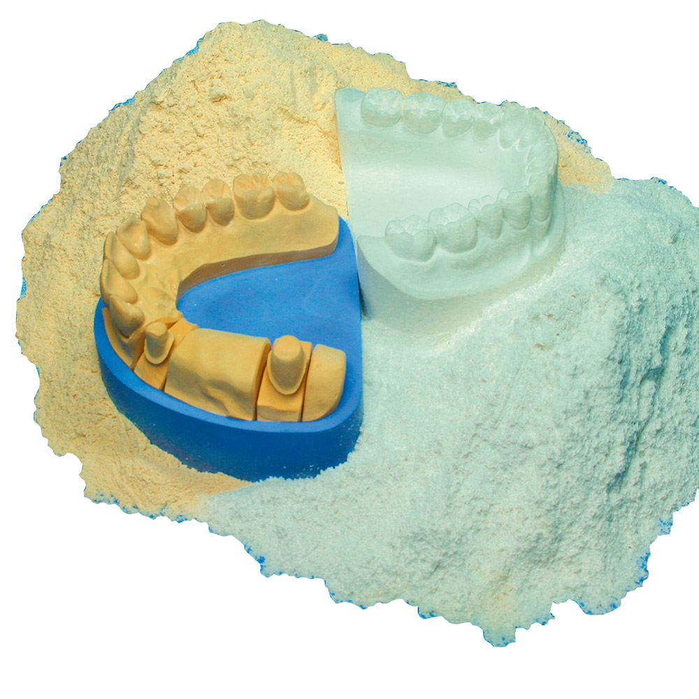 Japan-Gips goldbraun, 5 kg Zakje
