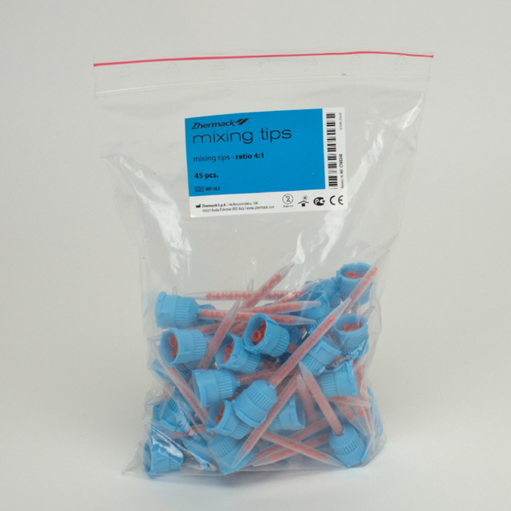Mengcanules lichtblauw, 50 stuks