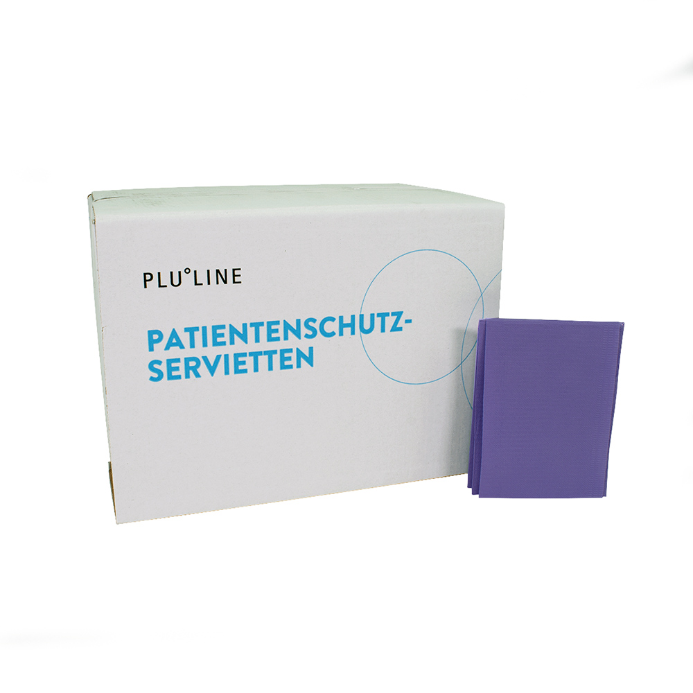 PLULINE Patiëntservetten+ lila,500St
