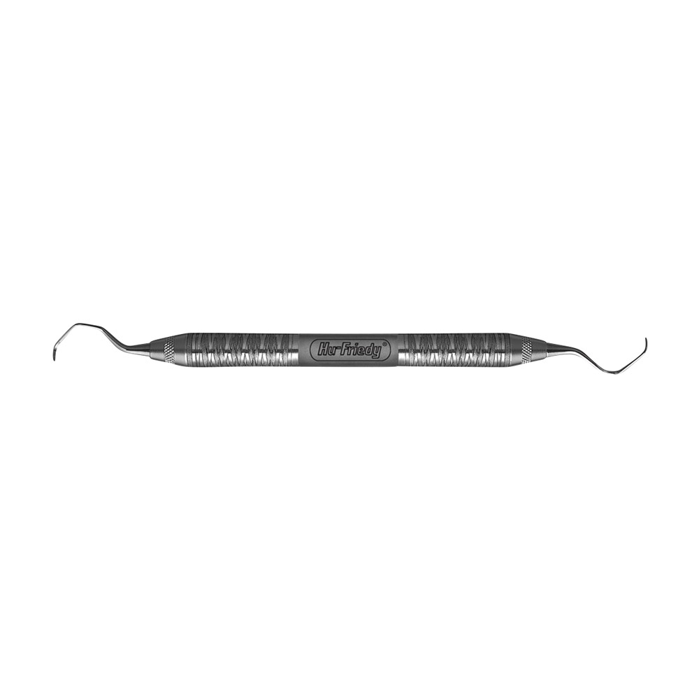 Langer curette 17-18, handgreep 6, stuk