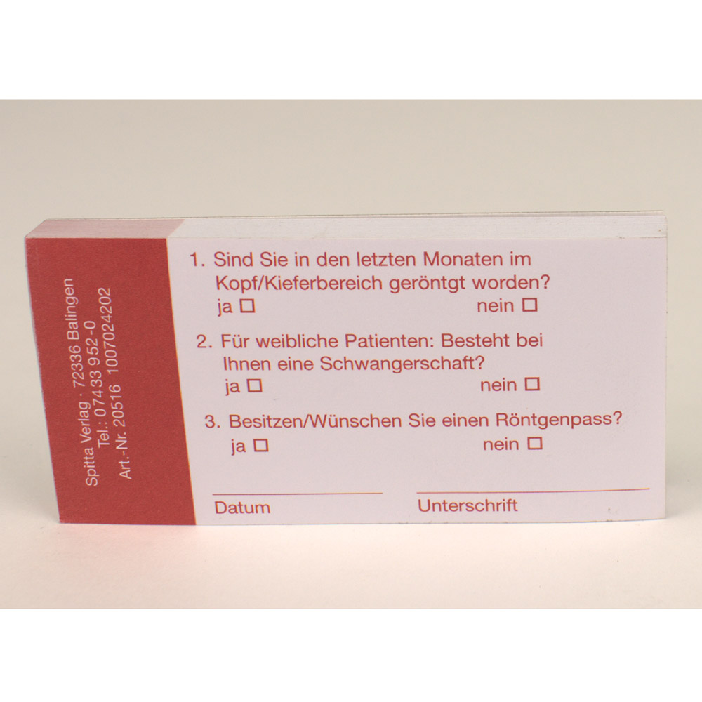 Röntgenbewijs SK, 50 stuks