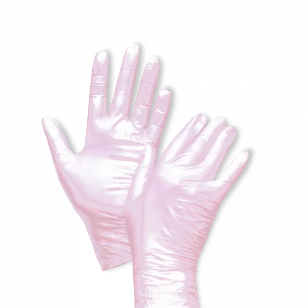 Fancy rose nitril handschoenen poedervrij maat S, 100 stuks