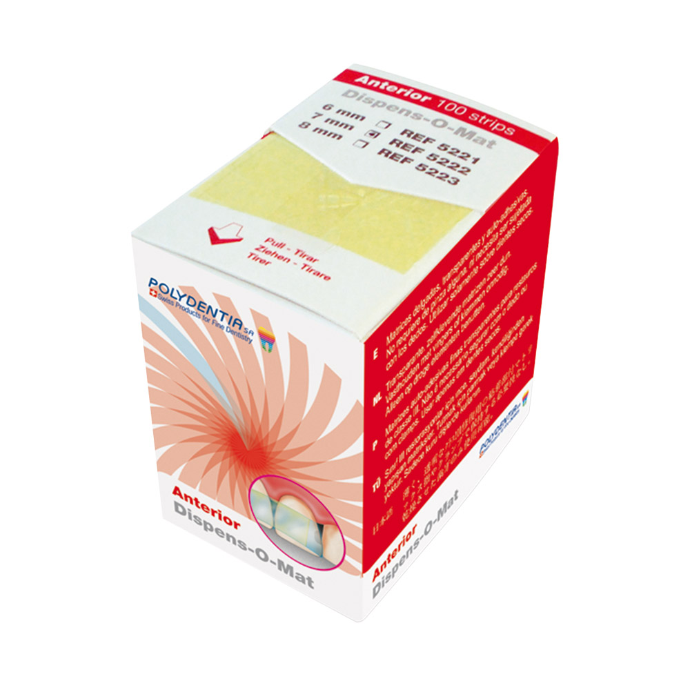 Dispens-O-Mat 8 mm Anterior, verpakking