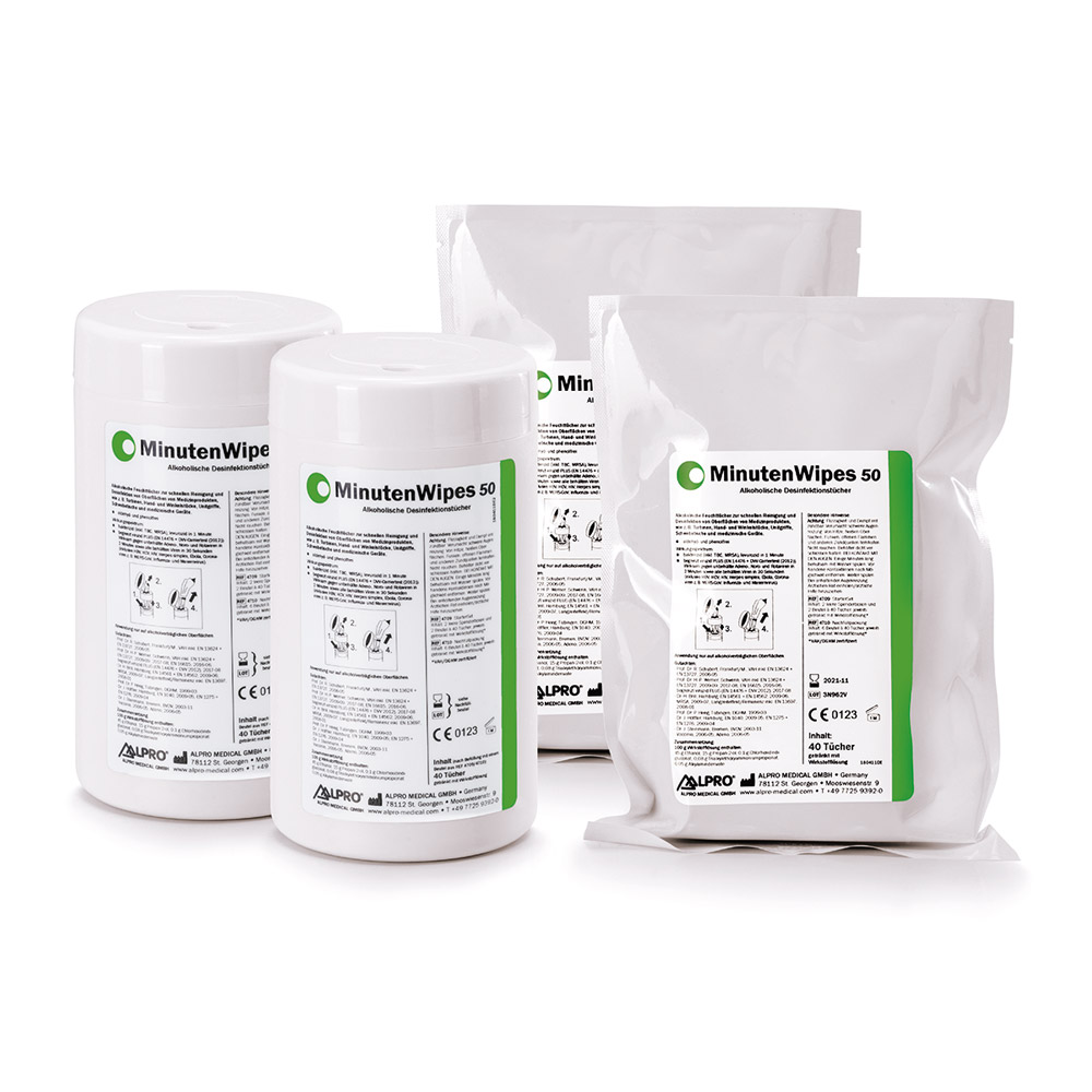 MinutenWipes 50 Starter set